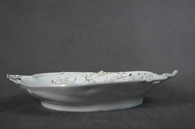 Duża secesyjna porcelanowa patera Carl Tielsch
