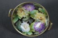 Porcelana Tułowice Reinhold Schlegelmilch ukwiecona patera