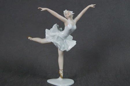 Baletnica porcelanowa figura Wallendorf