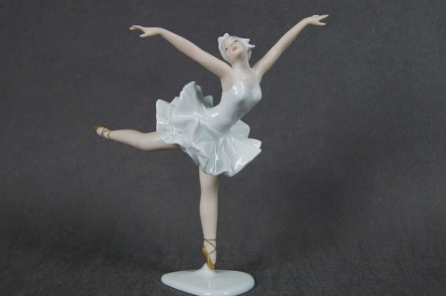 Baletnica porcelanowa figura Wallendorf