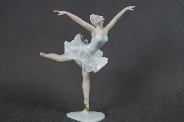 Baletnica porcelanowa figura Wallendorf