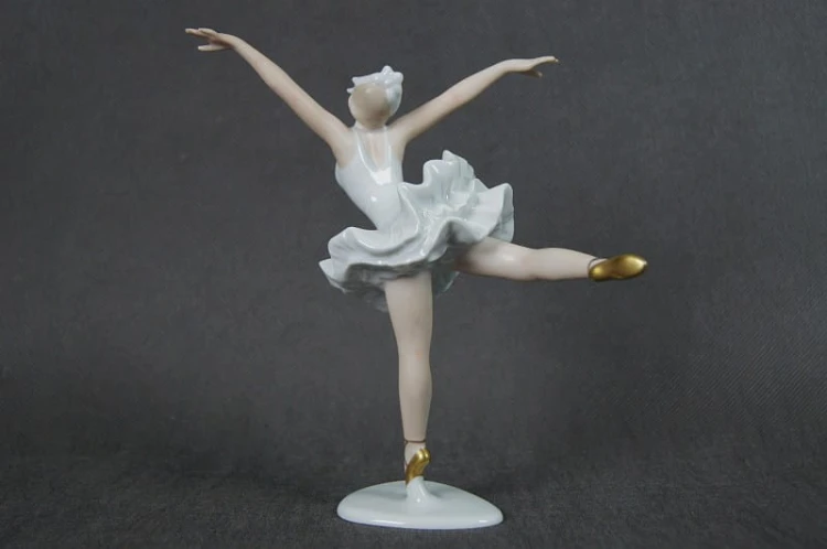 Baletnica porcelanowa figura Wallendorf
