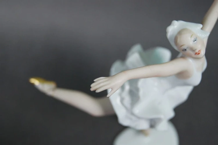 Baletnica porcelanowa figura Wallendorf