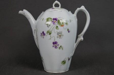 Secesyjny serwisowy dzbanek porcelana Zch. Scherzer