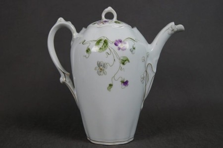 Secesyjny serwisowy dzbanek porcelana Zch. Scherzer