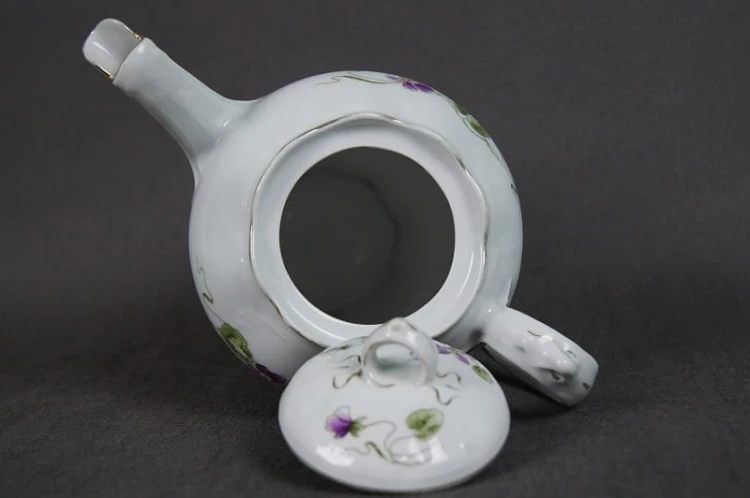 Secesyjny serwisowy dzbanek porcelana Zch. Scherzer