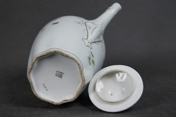 Secesyjny serwisowy dzbanek porcelana Zch. Scherzer