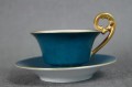 Filiżanka ze spodkiem do espresso porcelana Lettin