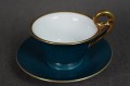Filiżanka ze spodkiem do espresso porcelana Lettin