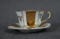 Porcelanowa filiżanka ze spodkiem do espresso