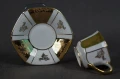 Porcelanowa filiżanka ze spodkiem do espresso