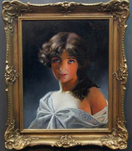 Stylowy portret szykownej dziewczynki