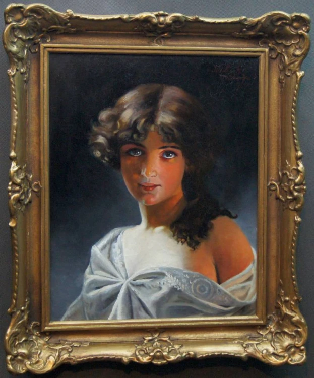 Stylowy portret szykownej dziewczynki
