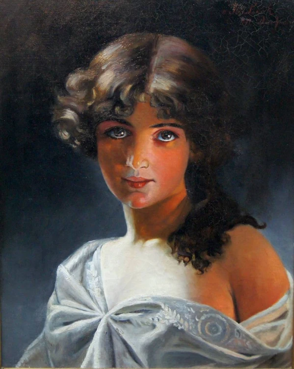 Stylowy portret szykownej dziewczynki