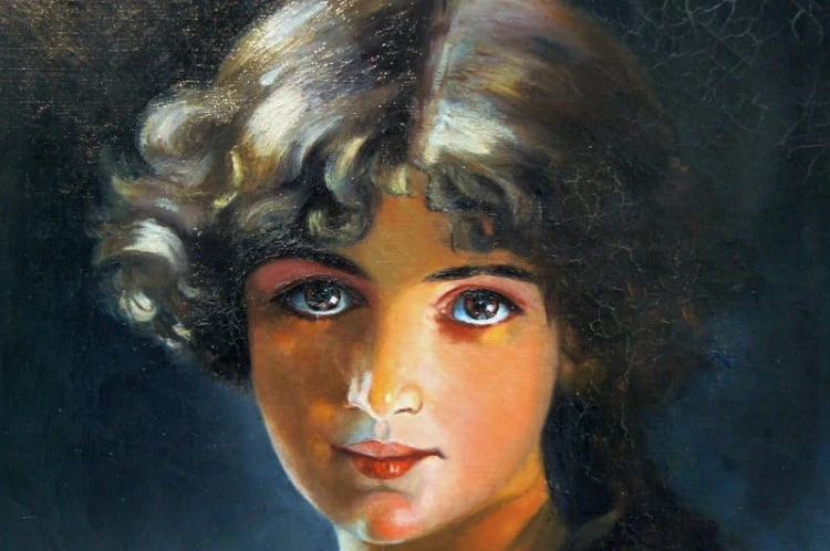 Stylowy portret szykownej dziewczynki