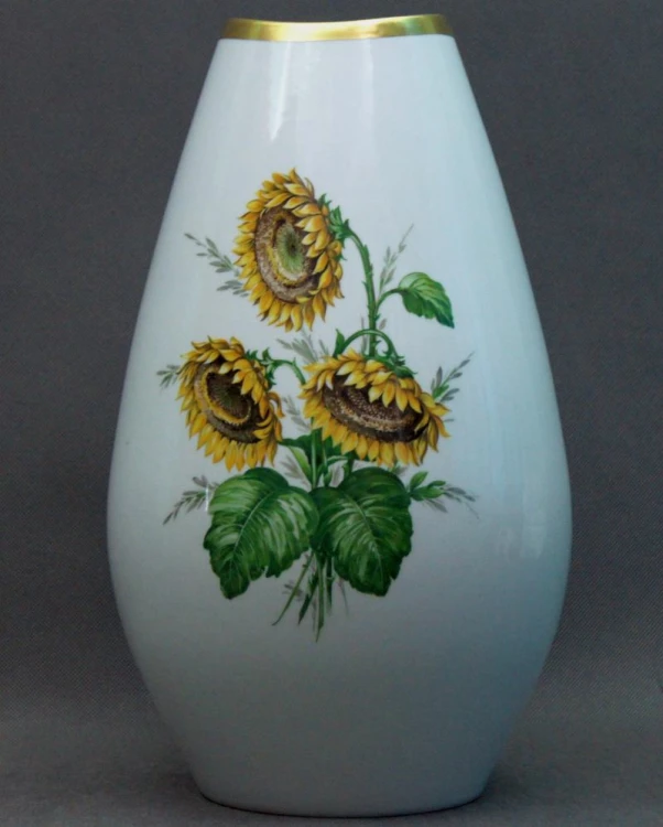 Duży porcelanowy podłogowy wazon Schumann Arzberg 40 cm