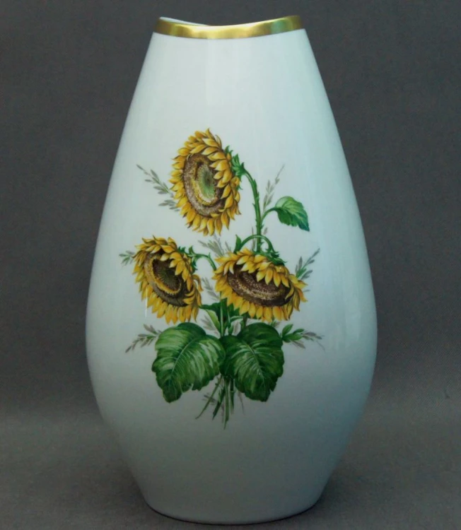 Duży porcelanowy podłogowy wazon Schumann Arzberg 40 cm