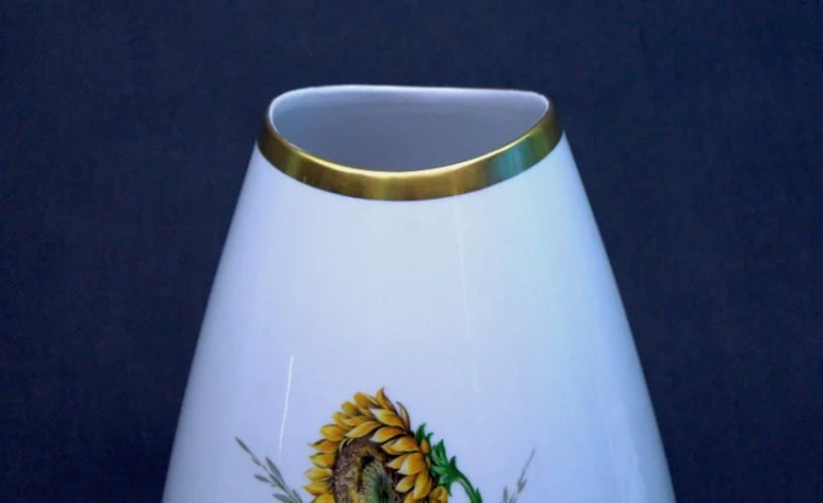 Duży porcelanowy podłogowy wazon Schumann Arzberg 40 cm