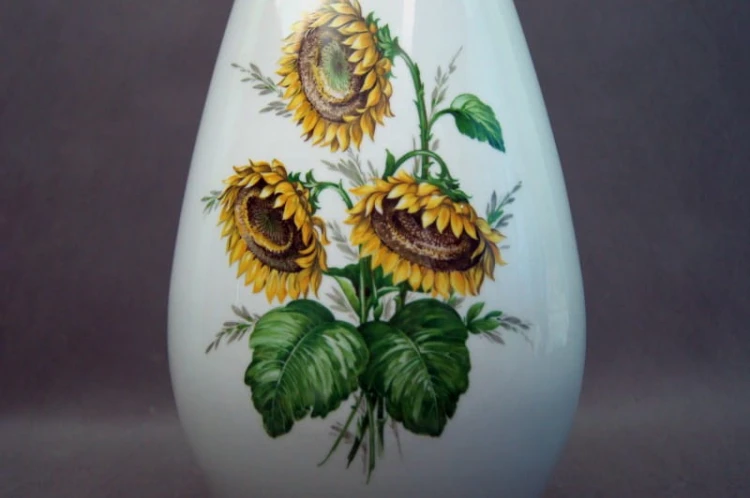 Duży porcelanowy podłogowy wazon Schumann Arzberg 40 cm