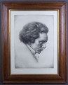 Ludwig van Beethoven grafika Werner E. A. Hoffmann