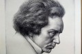 Ludwig van Beethoven grafika Werner E. A. Hoffmann
