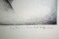 Ludwig van Beethoven grafika Werner E. A. Hoffmann