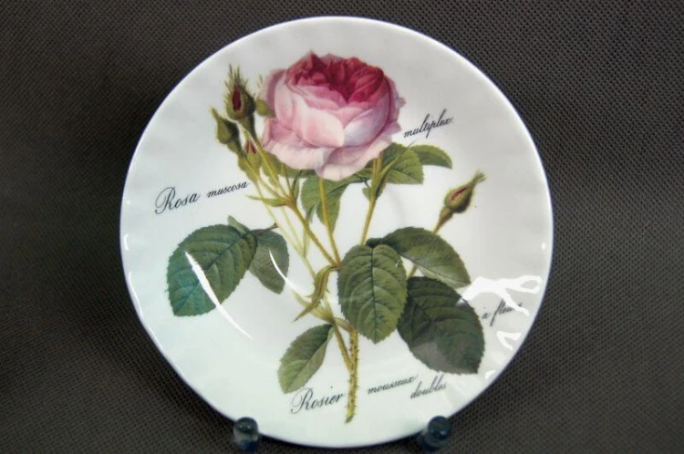 Roy Kirkham Redoute Rose Bone China śniadaniówka