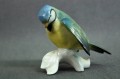 Kolorowa sikorka porcelana Karl Ens Volkstedt