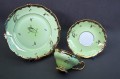 Porcelana Weimar ręcznie malowany zestaw śniadaniowy