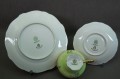 Porcelana Weimar ręcznie malowany zestaw śniadaniowy
