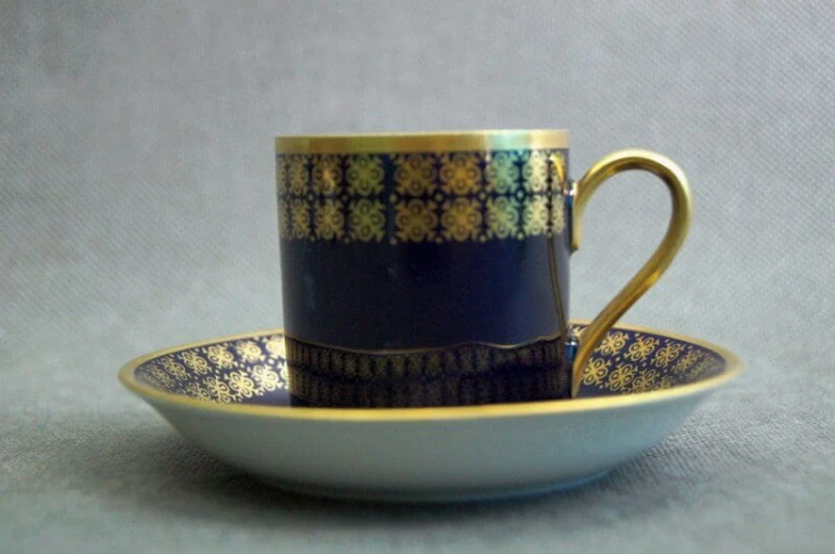 Wyśmienita porcelana Reichenbach filiżanka do espresso