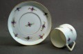 Porcelana Jager & Co stara filiżanka ze spodkiem do kawy