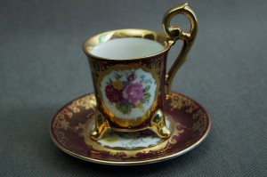 Japoński zestaw do espresso porcelana Ohashi