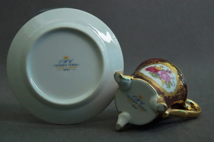 Japoński zestaw do espresso porcelana Ohashi