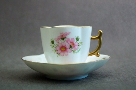 Japoński nietypowy zestaw do espresso porcelana Ohashi