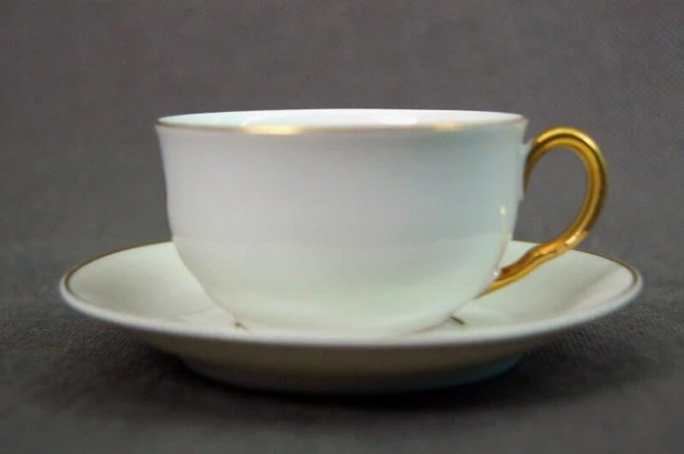 Porcelana Herb Brückenberg Karpacz kolekcjonerska filiżanka