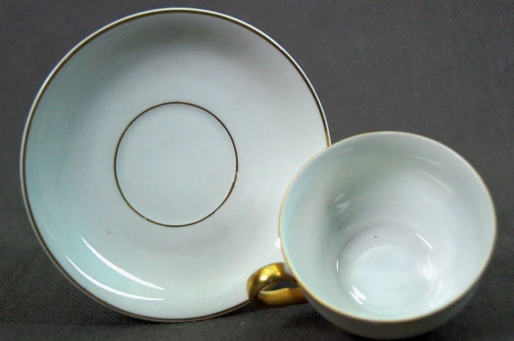 Porcelana Herb Brückenberg Karpacz kolekcjonerska filiżanka