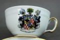 Bad Warmbrunn herb Schaffgotsch porcelanowa filiżanka