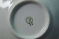 Piękna niebieska porcelanowa filiżanka do kawy