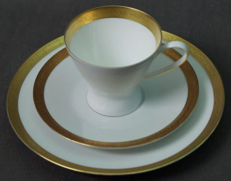 Elegancki zestaw do kawy porcelana Rosenthal 4