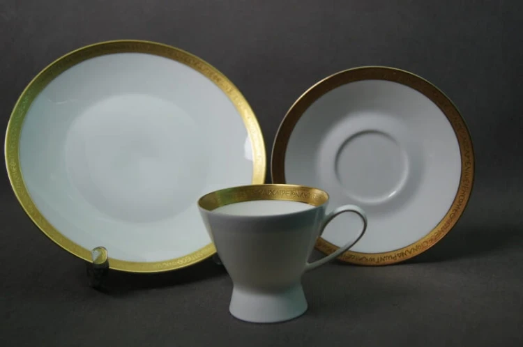Elegancki zestaw do kawy porcelana Rosenthal 4