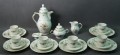 Ecru serwis do kawy 6 osób Rosenthal Sanssouci Moosrose