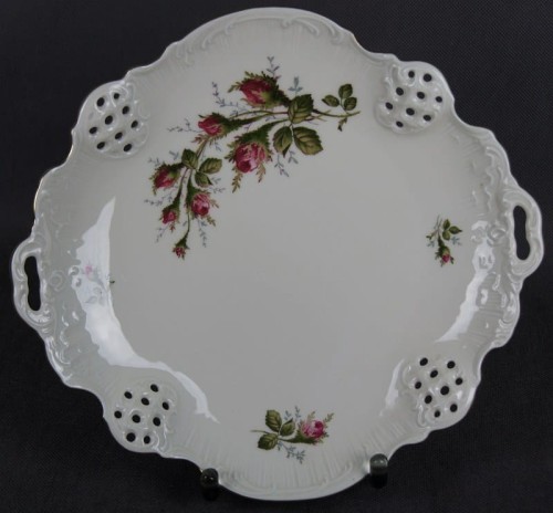 Dekoracyjna patera Rosenthal Moliere Moosrose