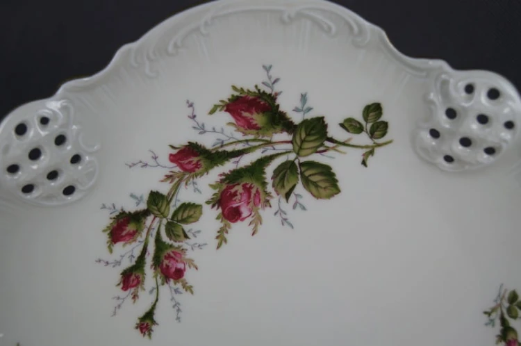 Dekoracyjna patera Rosenthal Moliere Moosrose