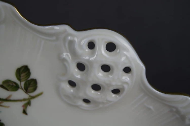 Dekoracyjna patera Rosenthal Moliere Moosrose