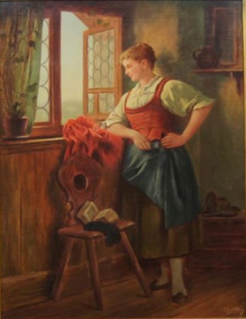 Stary obraz olejny