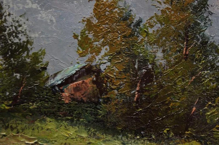 Malarstwo pejzażowe Wetterstein Alpy Herbert Uerpmann