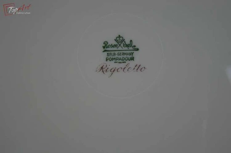 Rosenthal Rigoletto cudowna patera kwiaty