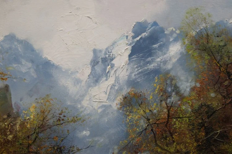 Górski strumień - Ingfried Paul Henze - Morro (1925-2013)