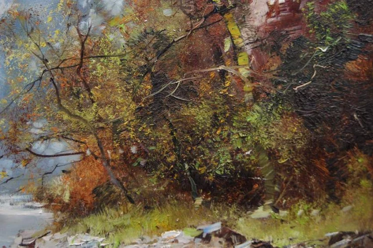 Górski strumień - Ingfried Paul Henze - Morro (1925-2013)